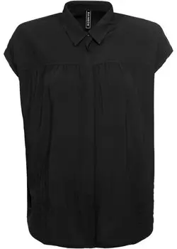 Блуза-топ оверсайз Rainbow, черный