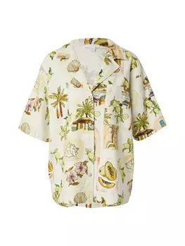 Блуза TOPSHOP, белый