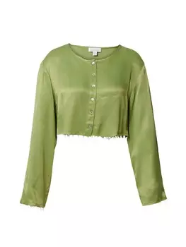 Блуза Topshop, цвет Apple