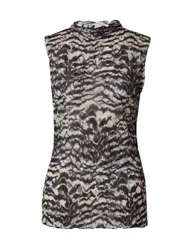 Блуза TOPSHOP, серый