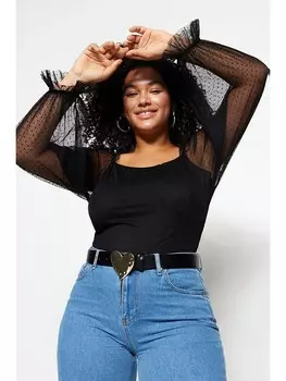 Блуза trendyol, черный