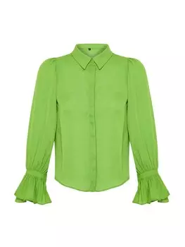 Блуза Trendyol, лаймовый