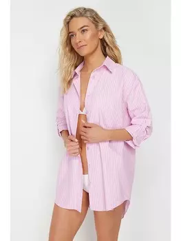 Блуза trendyol, розовый