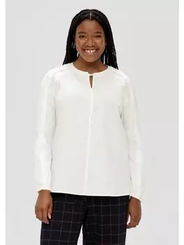 Блуза TRIANGLE langarm, кремовый