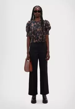 Блуза TUKINIS MUNTHE, коричневый