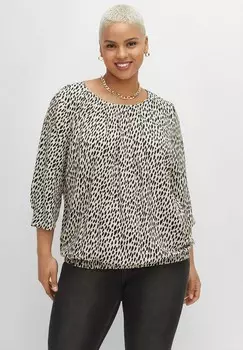 Блуза TUNIKA Sheego, кремовый