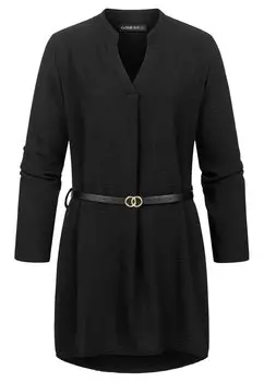 Блуза TURN-UP MIT GRTEL Cloud 5ive, черный