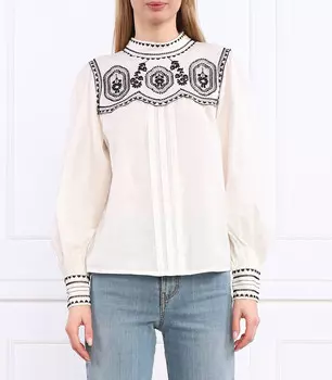 Блуза TWINSET Regular Fit, белый