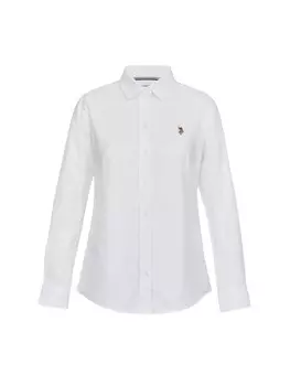 Блуза U.S. POLO ASSN. Gina, белый