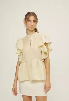 Блуза Ufolia MUNTHE, кремовые