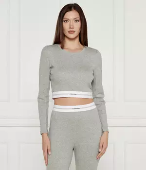 Блуза укороченная Calvin Klein Underwear, серый