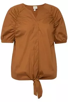 Блуза Ulla Popken Blouse, бронзовый