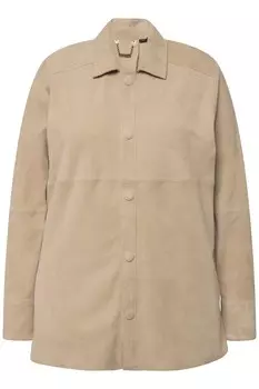 Блуза Ulla Popken Blouse, темно-бежевый