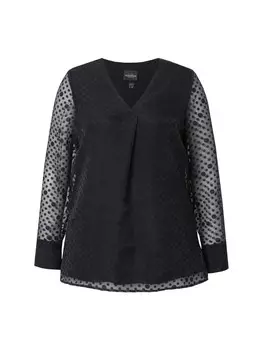 Блуза Ulla Popken Bluse, черный