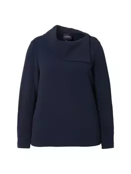Блуза Ulla Popken Bluse, цвет dunkles marine