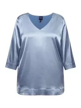 Блуза Ulla Popken Bluse, синий