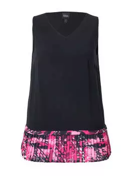 Блуза Ulla Popken Blusentop, черный