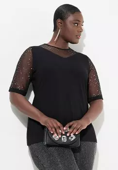 Блуза Ulla Popken, черный