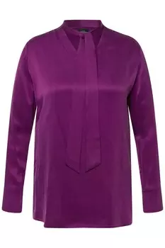 Блуза Ulla Popken, цвет bordeauxviolett
