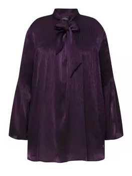 Блуза Ulla Popken, цвет brombeere
