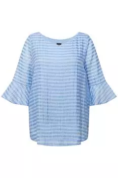 Блуза Ulla Popken, цвет himmelblau