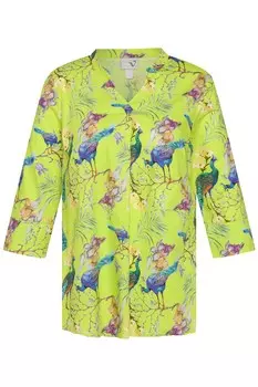 Блуза Ulla Popken, цвет limette