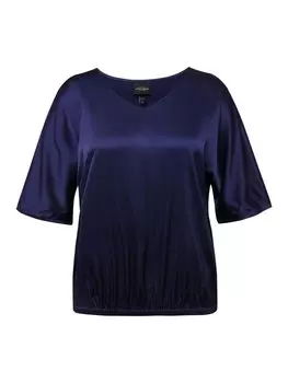 Блуза Ulla Popken, цвет tintenblau