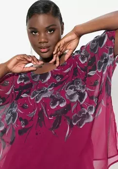 Блуза Ulla Popken, фиолетовый