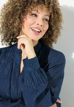 Блуза Ulla Popken, фиолетовый