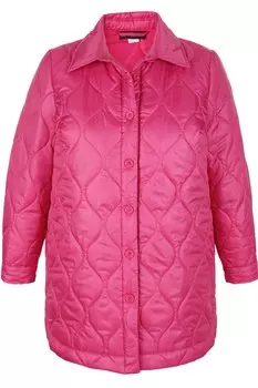 Блуза Ulla Popken Hemd, цвет hibiskuspink