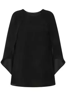 Блуза Ulla Popken ntop, черный