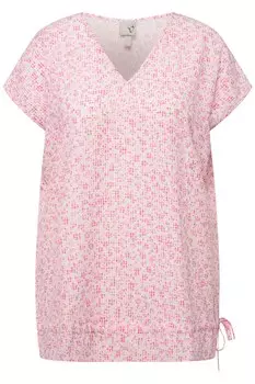 Блуза Ulla Popken ntop, цвет helles pink