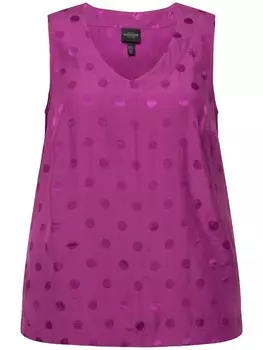 Блуза Ulla Popken ntop, цвет magenta