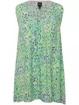 Блуза Ulla Popken ntop, цвет mintgrn