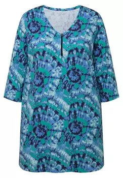 Блуза Ulla Popken, темно-синий