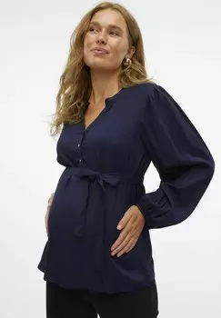 Блуза UMSTANDS MAMALICIOUS, темно-синий