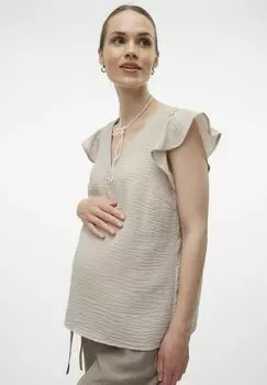 Блуза UMSTANDS Vero Moda, бежевый