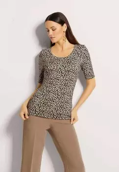 Блуза UNIKAT-DRUCK MADELEINE, черный