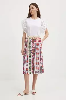 Блуза United Colors of Benetton, белый