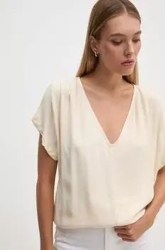 Блуза United Colors of Benetton, бежевый