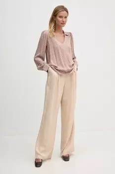 Блуза United Colors of Benetton, коричневый