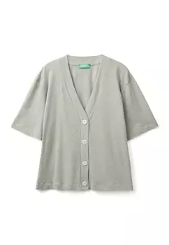 Блуза United Colors of Benetton, серый