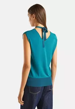 Блуза United Colors of Benetton, синий