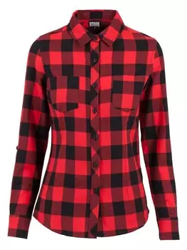 Блуза Urban Classics en, цвет blk/red
