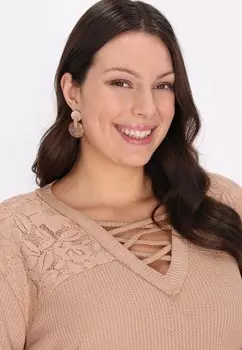 Блуза usha, абрикос