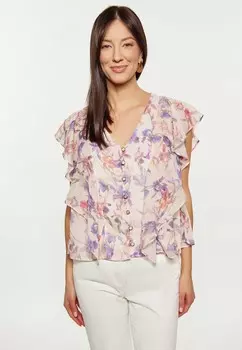 Блуза usha, бежевый