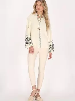 Блуза Usha, бежевый