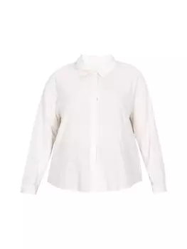 Блуза usha BLACK LABEL Plus Size Blouse, белый