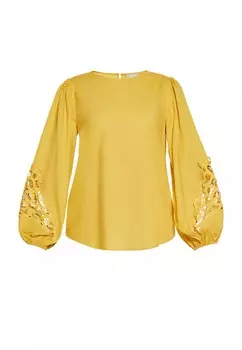 Блуза Usha Blouse, цвет Curry