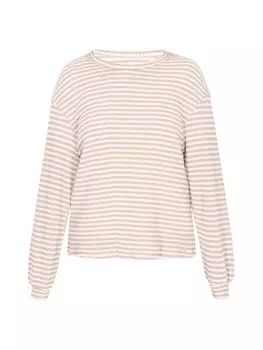 Блуза usha BLUE LABEL Blouse, цвет Beige White Stripe